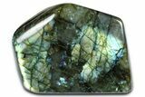 Flashy Free-Standing Polished Labradorite - Madagascar #372806-2